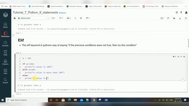python tutorial 10 : conditional statements,if condition #PythonIfStatement #IfElse #PythonIfElse смотреть онлайн