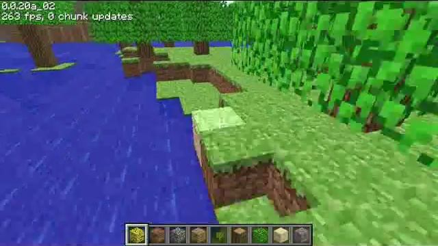 Minecraft 0.0.20 Update смотреть онлайн