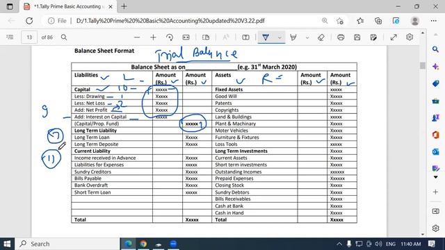 How to create Balance Sheet in Tally Prime | GIT Education смотреть онлайн