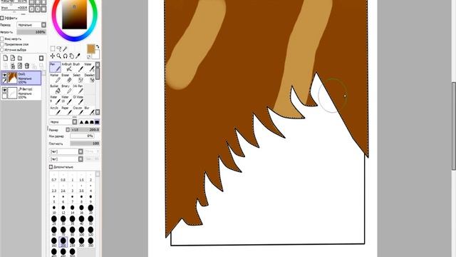 Как рисовать в программке Paint tool sai? (Рисуем лицо) смотреть онлайн