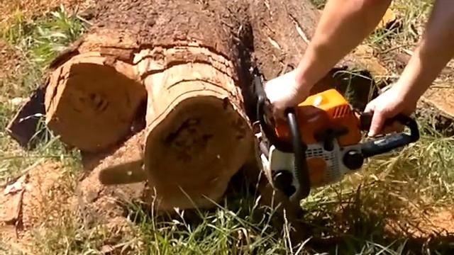 Stihl ms180 chainsaw смотреть онлайн