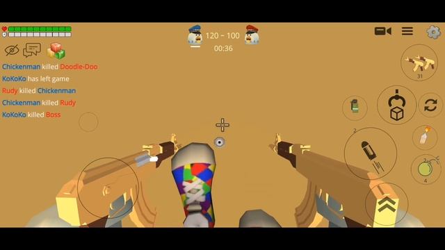 Chicken Gun Game || Pro VS Hacker || Town3 - Maps || Level # 680 || Best Online Amazing Games 2021 смотреть онлайн
