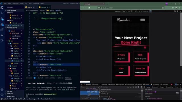 Reactjs Portfolio project that'll get you job (2022) смотреть онлайн