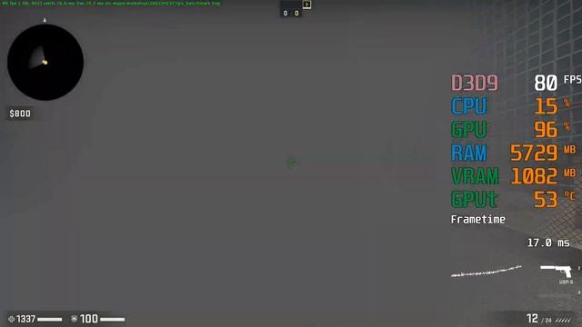 GeForce GTX 1650 SUPER -- Intel Core i7-4770K -- CSGO uLLeticaL Benchmark смотреть онлайн