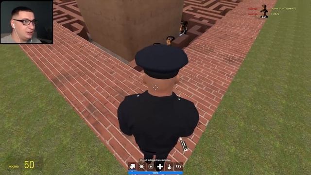 ОБУНГА В ЛАБИРИНТЕ ГОНЯЕТСЯ ЗА НАМИ OBUNGA NEXTBOT Garry's Mod смотреть онлайн