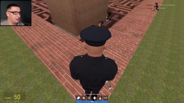 ОБУНГА В ЛАБИРИНТЕ ГОНЯЕТСЯ ЗА НАМИ OBUNGA NEXTBOT Garry's Mod