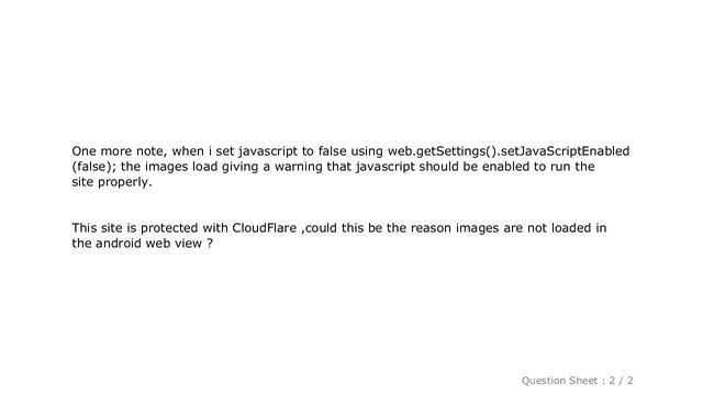 Android : Images not loading in android webview смотреть онлайн