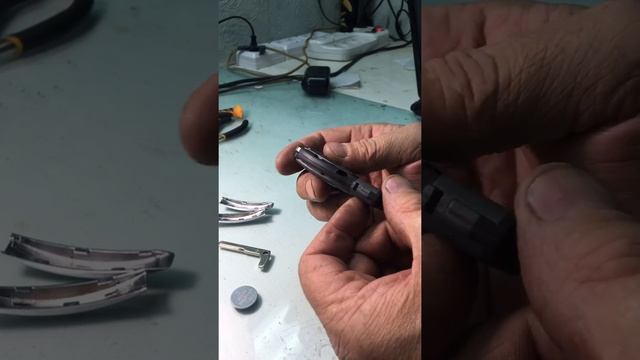 Полная разборка ключа Key Mercedes W211