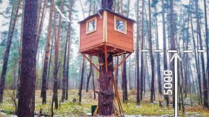 ПОСТРОИЛ ЛУЧШИЙ ДОМ НА ДЕРЕВЕ В ЛЕСУ! | 3 месяца за 40 минут