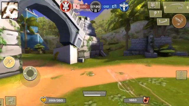 Дружеский Бой #4* Blitz Brigade 1.0.5 Блиц Бригада смотреть онлайн