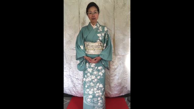 Kimono Japan 03: Kimono And Japanese Culture (着物と日本文化) -- Japanese Tea Manners & Hohmon-gi Kimono