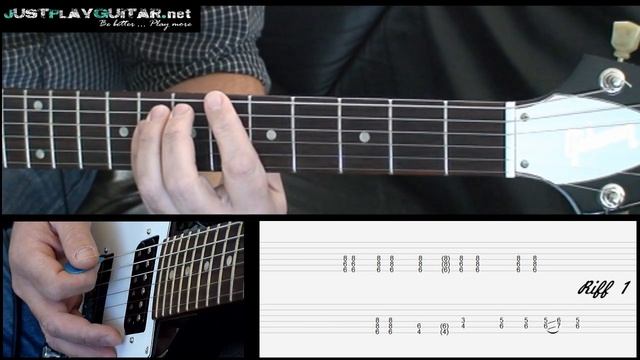 [ GENESIS - I can't dance ] how to play part 2/2 [ free guitar lesson ] with tabs смотреть онлайн