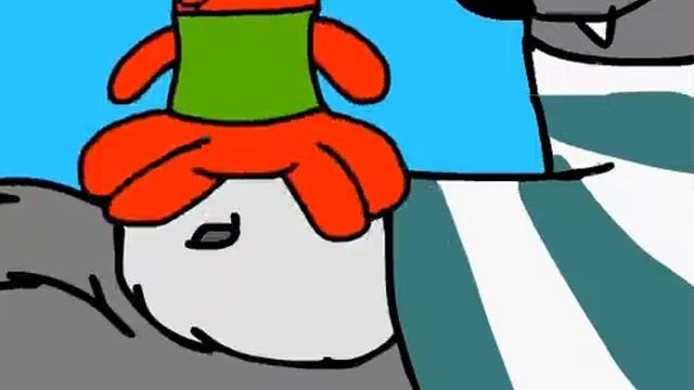 Squirt bouncing on Frank's Belly (Animation) смотреть онлайн