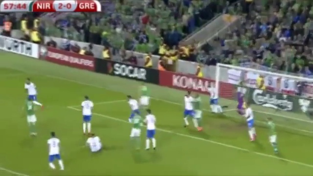 Northern Ireland 3-1 Greece (Euro Qualifying 2016) смотреть онлайн