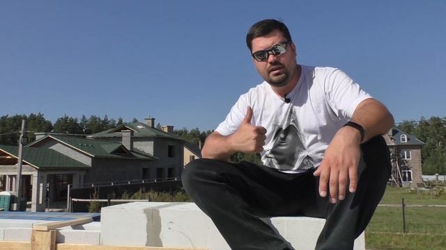 Теплая и прочная перемычка в доме из газобетона. Армирование и монтаж П блока