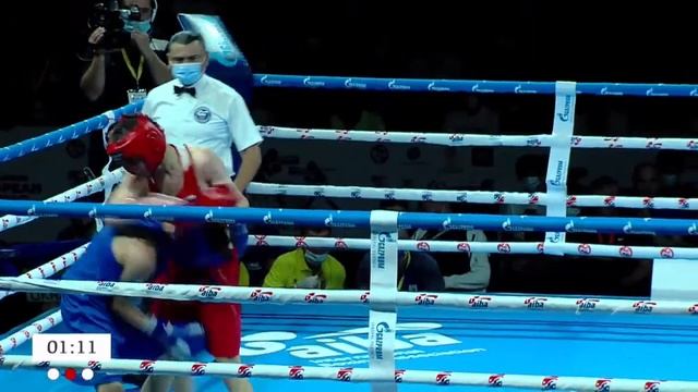 Finals (50kg) MANASIKHIN NIKITA (RUS) vs DUMINIK HEKTOR (UKR) | EUBC Junior Tbilisi 2021 смотреть онлайн