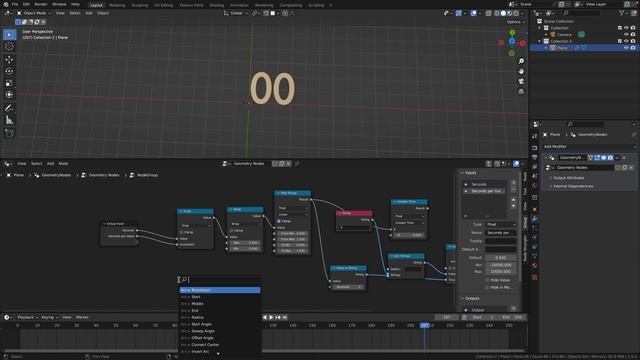 Geometry Nodes Clock - Blender Tutorial смотреть онлайн