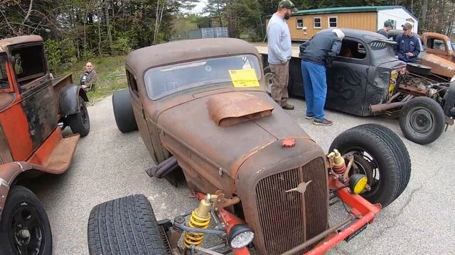 Rat rods at Bonney eagle car show 5/19/2019 Standish Maine part 2 смотреть онлайн