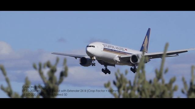 EF Extender 2x III (640mm Video Test On C100)