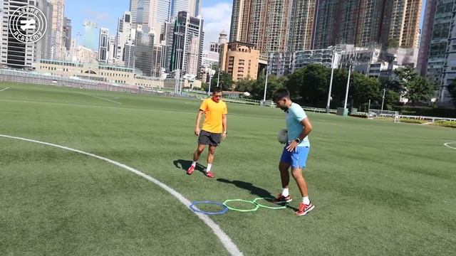 Technical Footwork & Coordination Part 1 With Professional Footballer Aender Naves Mesquita