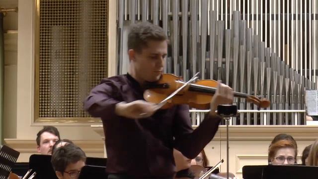 Abs. orchestrální koncert 26. 2. 2019, Jan Panák - housle смотреть онлайн