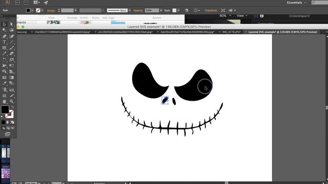 DIY Canvas with The CRICUT and HOW TO CREATE SVG Layered Images in Adobe Illustrator смотреть онлайн