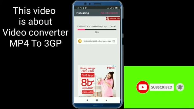 How to convert mp4 to 3gp video in android || Very easy to convert video in android in 5 minute смотреть онлайн