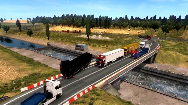 FUN MOMENTS ETS 2 №2 ! Смешные моменты ETS 2 ! Дорога Дураков ! смотреть онлайн