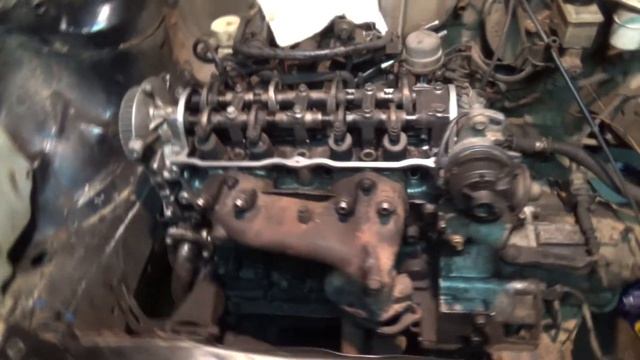 Мазда 626 GC за 10.000 рублей.Часть 5.Сборка и запуск двигателя смотреть онлайн