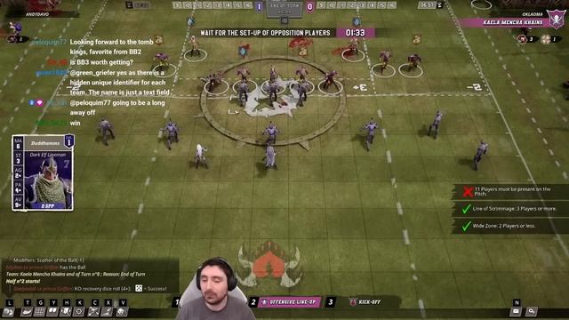 First Blood Bowl 3 Gameplay - Dark Elves смотреть онлайн