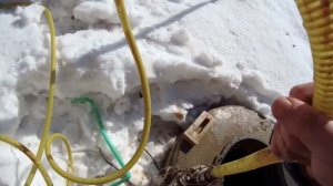 Волшебный шланг. Не замерзающая вода в шланге при - 40