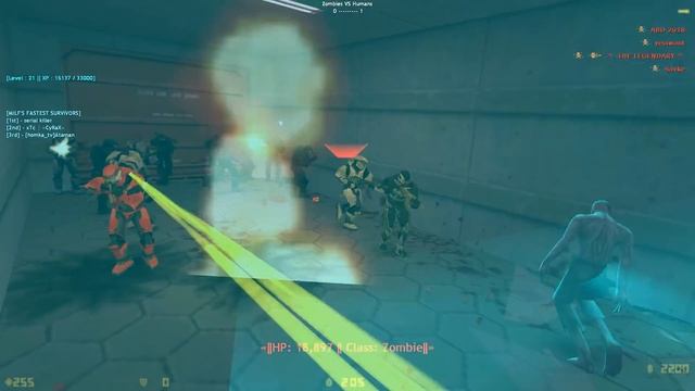 Counter-Strike: Zombie Escape Mod - ze_Blackmesa_v3 on MILFEscape смотреть онлайн