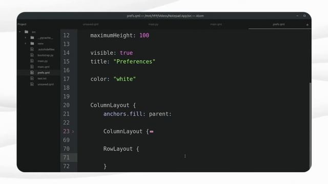 Dark Theme & User Preferences | Notepad App w/ Python & Qt (2022) | EP6 смотреть онлайн