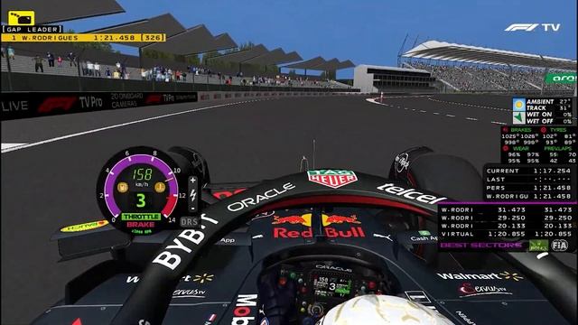 [rFactor] Oracle Red Bull Racing-RBPT RB18 @ Hermanos Rodriguez with Max Verstappen • Mod A&M 2022 смотреть онлайн