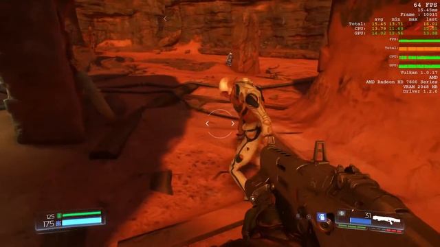Doom 4 Phenom 2 X4 955 & HD 7870 смотреть онлайн