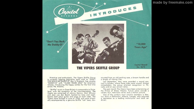 The Vipers Skiffle Group - Don't You Rock Me Daddy-O - 1957 смотреть онлайн