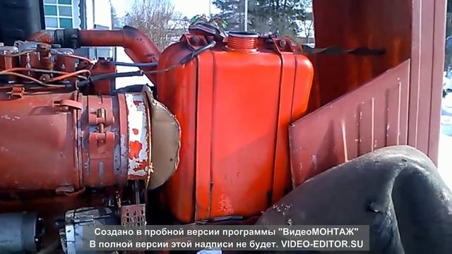 запуск т 25 в мороз и конец работ с ежами для прополки картофана! смотреть онлайн