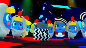 Baby Moonies went crazy and do the Chicken song ? Do the Chicken dance with us! ?