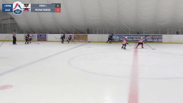Альфа 2011 - Красные Медведи 2011 / Детская Хоккейная Лига