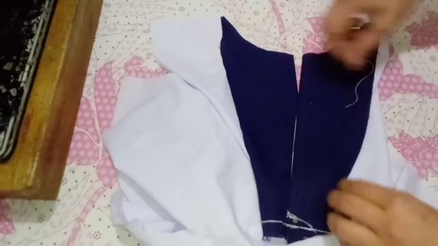 Uniform coat collar cutting and stitching||Coat collar easy method||School uniform collar смотреть онлайн