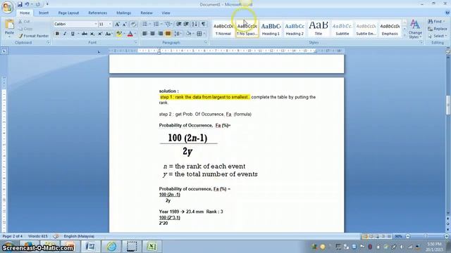 return period calculation (hydrology analysis) смотреть онлайн