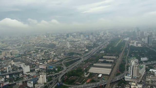 Вид на Бангкок с Байок Скай (View at Bangkok from Baioksky) смотреть онлайн