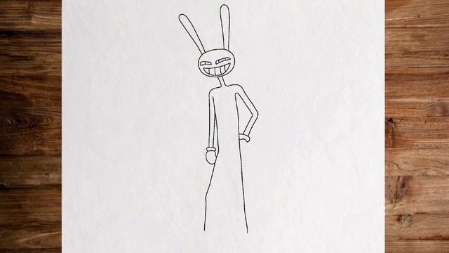 How to draw Jax | Amazing Digital Circus смотреть онлайн