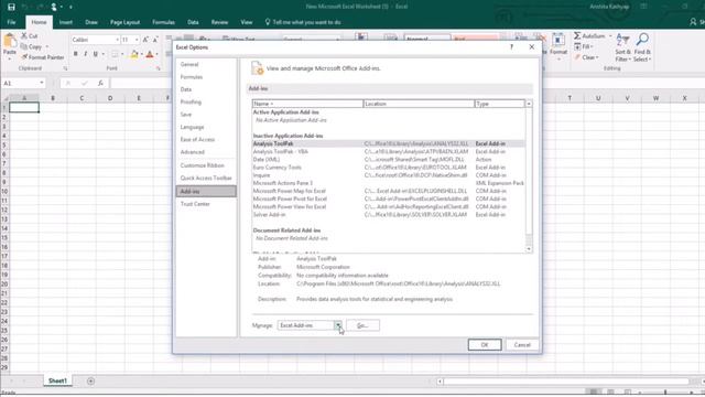 How to use Inquire feature in Microsoft Excel 2016? смотреть онлайн