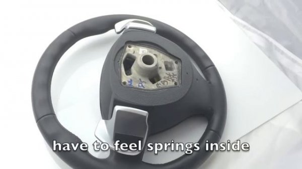 BMW AIRBAG REMOVAL TAKING OFF 5/6/7 Series F10 F12 F13 F06 F01 Models