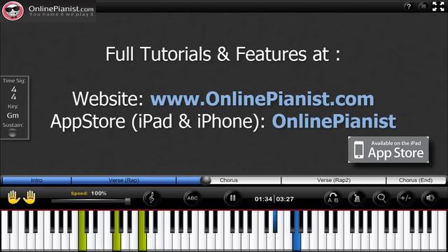 How to play I Need a Doctor by Dr. Dre ft. Eminem - Piano Tutorial смотреть онлайн