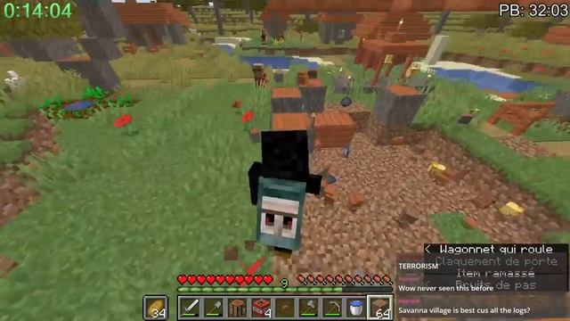 Minecraft 1.14 Speedrun World Record in 27:26 | Random Seed Glitchless Any% смотреть онлайн