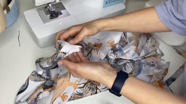 ПЛАТЬЕ АЙЛИН @vikisews видео мк по пошиву платья смотреть онлайн