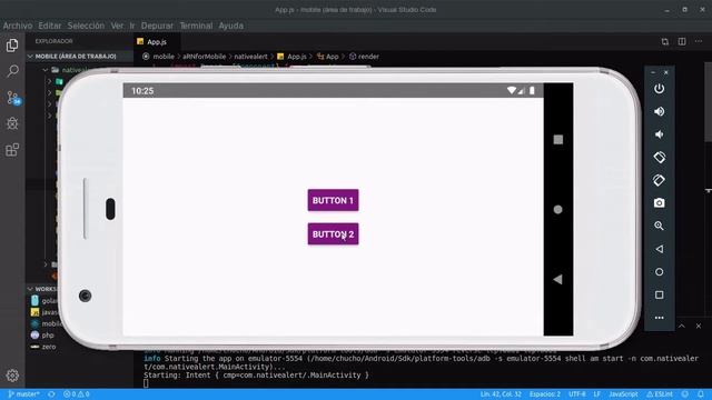 Demo Alert Nativo en React Native смотреть онлайн