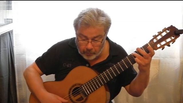 Something stupid by Carson Parks for classical guitar смотреть онлайн